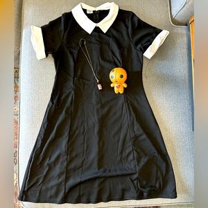 Wednesday Adams Halloween outfit EUC